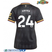 Maglie da calcio Aston Villa Amadou Onana #24 Seconda Maglia Femminile 2026-27 Manica Corta